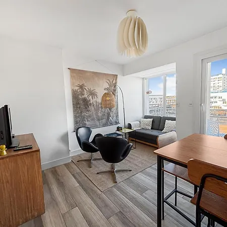 Chic & Lumineux Avec Balcon شقة كاليه